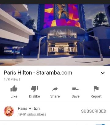 Digital Land: Paris Hilton and 7000 Celebrity Neighborhood online