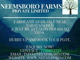 Farmlands at NARAYANAKED @ VERY LOWEST PRICE