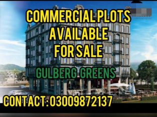 Commercial plots Gulberg Greens